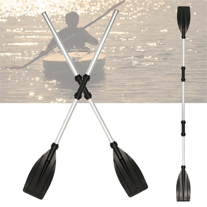 2PCS 96" Durable Aluminium Kayak Paddles Lightweight Join Together Boat Oars BH 