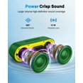 thumbnail image 3 of Altavoces Bluetooth LENRUE Impermeables Portátiles TWS 24h Verde, 3 of 6