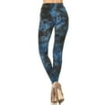 thumbnail image 3 of Niobe Clothing Womens Buttery Soft Graphic Print Tie Dye Leggings, 3 of 3