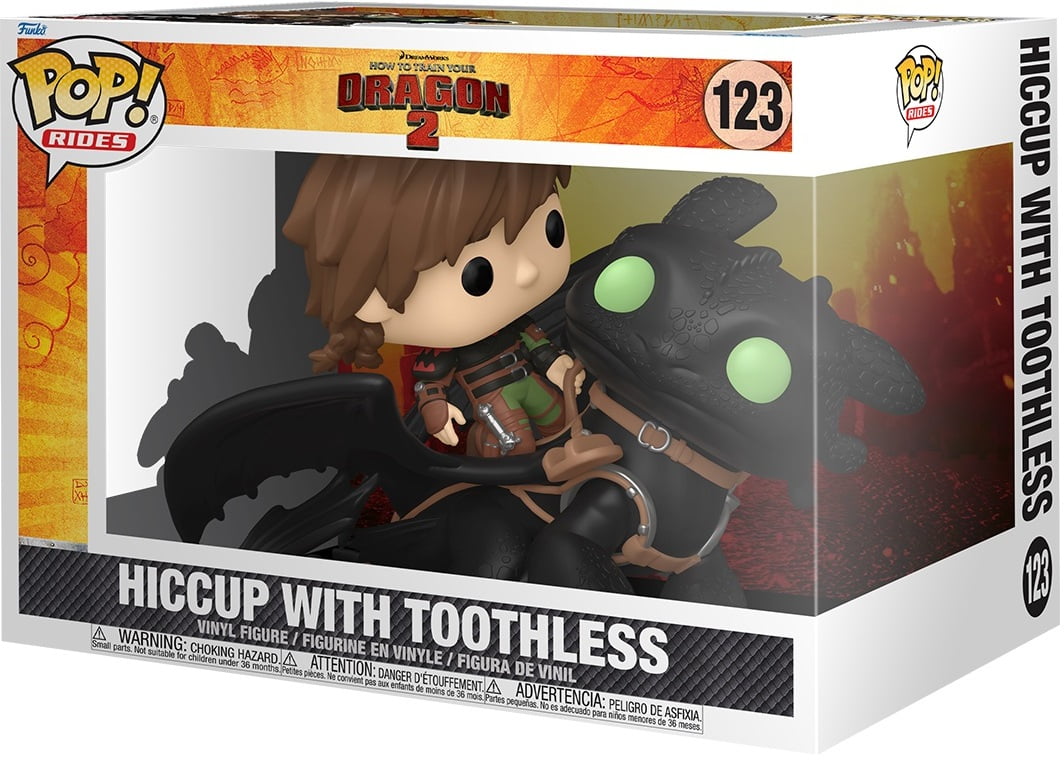 Figurine - Pop! Deluxe - Dragons - Krokmou / Toothless - N° 1792 - Funko
