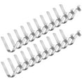 thumbnail image 1 of Uxcell Paquete de 20 Clips de Resorte en V de Acero de 6mmx45mm para Remo de Kayak, 1 of 1