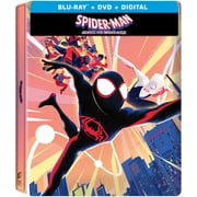 Spider-Man: Across the Spider-Verse (Walmart Exclusive) (Steelbook) (Blu-Ray + DVD + Digital Copy Sony Pictures)