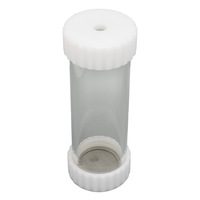 CPU Water Cooling Tank, Transparent Cylindrical Colume G1/4 Thread PMMA POM 60mm Diameter CPU Water Tank with Water Filter for CPU Water Cooling