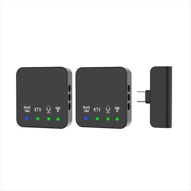 Micrófono de Solapa Inalámbrico Portátil para Grabación de Audio y Video, Mini Micrófono para Teléfono Android, Transmisión en Al Aire Libre, Micrófono K Song.