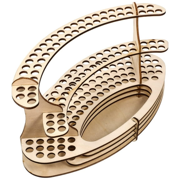 Wooden Pen Holder Display Stand DIY Vertical Slots Pencil Holder Makeup Brush Rack Eyebrow Pen Stand Organizer for Home Office