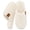 Beige, variant on Women's Fuzzy Slippers Winter Comfy Indoor House Slippers Soft Memory Foam Shoes, Beige