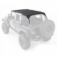 thumbnail image 6 of Smittybilt 94635 Extended Top Outback Extended Bikini Top - Black Diamond Fits select: 2015-2018 JEEP WRANGLER UNLIMITED, 2012-2014 JEEP WRANGLER, 6 of 7