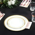 thumbnail image 4 of Vplus [400 Pack] Rose Gold Paper Napkins for Bathroom, Guest Towels, 4 of 7