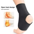 thumbnail image 6 of sunsanly Ankle Brace Compression Foot Support Wrap for Sprained Ankle Plantar Fasciitis Lace-up Breathable Outdoor Sports Ankle Guard, 6 of 7