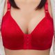 thumbnail image 1 of Sujetador de talla grande con hebilla frontal, fino, inalámbrico, ropa interior para mamá, sujetador ajustable push up para mujer, 1 of 6