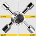 thumbnail image 2 of Llave De Cruz Galvanizada Cruceta 14 Acero Galvanizado, 2 of 8