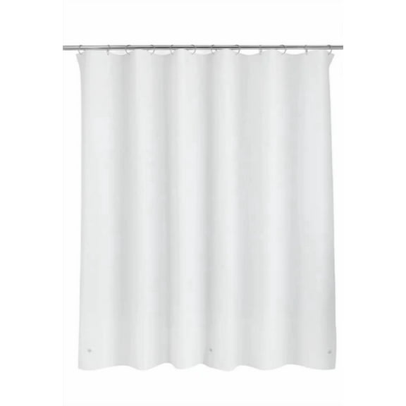 Brand New Peva Shower Liner Long 72X84 White I Design Live Simply Water Proof