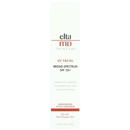 EltaMD UV Facial Sunscreen, SPF 35 Moisturizing Sunscreen for Face, Formulated with Hyaluronic Acid and Zinc Oxide, 3.0 oz Tube