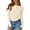 Beige, variant on FreshPretty Womens Long Sleeve Tops Fall Fashion Ribbed Slim Fit Y2K Boat Neck T Shirts Casual Going Out Workout Outfits