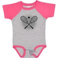 thumbnail image 3 of Inktastic Squash Sport Rackets and Ball Boys or Girls Baby Bodysuit, 3 of 5