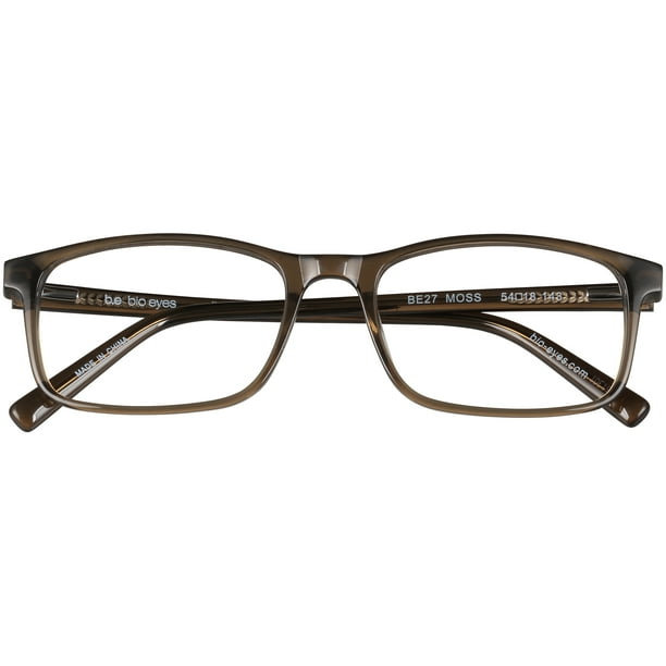 Bio Eyes Mens's BE27 OLIVE Moss Eyeglass Frames