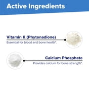 Superior Source Vitamin K 100 mcg - Bone Strength & Health Support Supplement - Vitamin K Supplement Aids Blood Health & Calcium Absorption - 100 Sublingual Dissolving Tablets