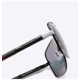 thumbnail image 3 of Gafas de sol polarizadas de montura media para hombre One Piece (Tea Piece con marco rojo y marco dorado) Marco de metal Al-mg Super Light Uv400, 3 of 5