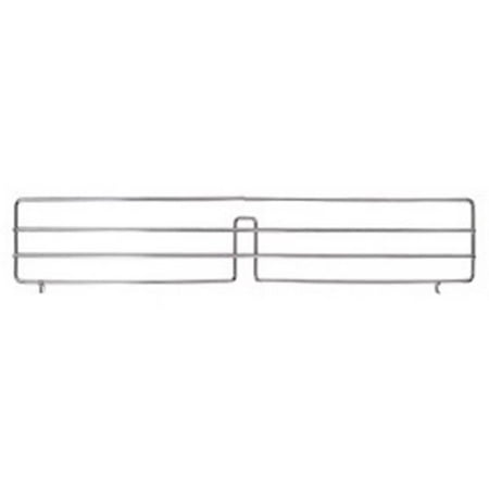 Chrome Wire Shelving Slanted Shelf Divider - 24 in.