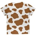 thumbnail image 2 of Halloween Costume Brown Spot Cow All Over Youth T Shirt Multi YLG, 2 of 2