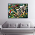 thumbnail image 2 of Wdftyju Diy 5D diamante pintura Koala punto de cruz Kits bordado costura decoración Wdftyju 1tv7ty9jv4ur2px8, 2 of 8