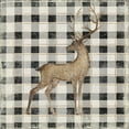 thumbnail image 2 of PI Studio  15x15 Gold Ornate Wood Framed with Double Matting Museum Art Print Titled - Santas Deer III, 2 of 4