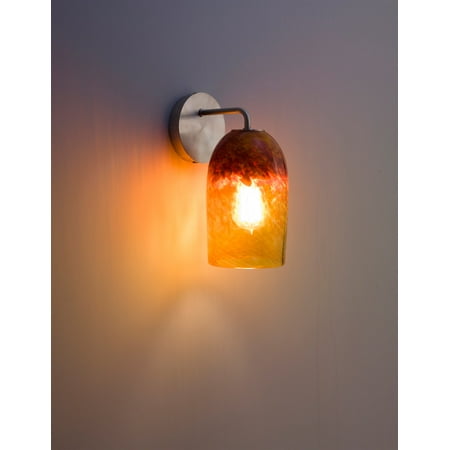 

Wall Sconces 1 Light Fixtures With Stainless Steel Finish Medium Bulb 6 60 Watts