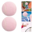 thumbnail image 1 of PENIKOKO 6Pcs Pink Rubber Tennis Balls For Beginner Tennis Training And Practice, 1 of 6