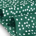 thumbnail image 7 of DARING DIVA Women's Plus 2pcs Polka Dots Bikini Bandeau Suits 1X Dark Green, 7 of 7