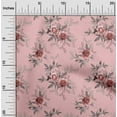 thumbnail image 2 of oneOone Cotton Poplin Light Pink Fabric Florals Diy Clothing Quilting Fabric Print Fabric By Yard 42 Inch Wide, 2 of 4