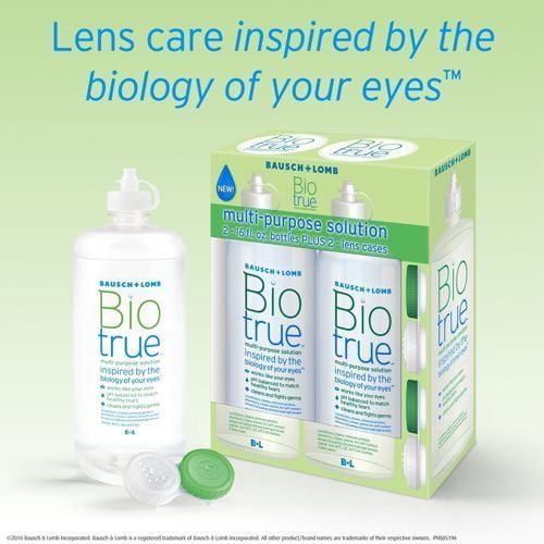 Bausch + Lomb Biotrue MultiPurpose Solution Contact Lenss Eye drops 32 Ounce