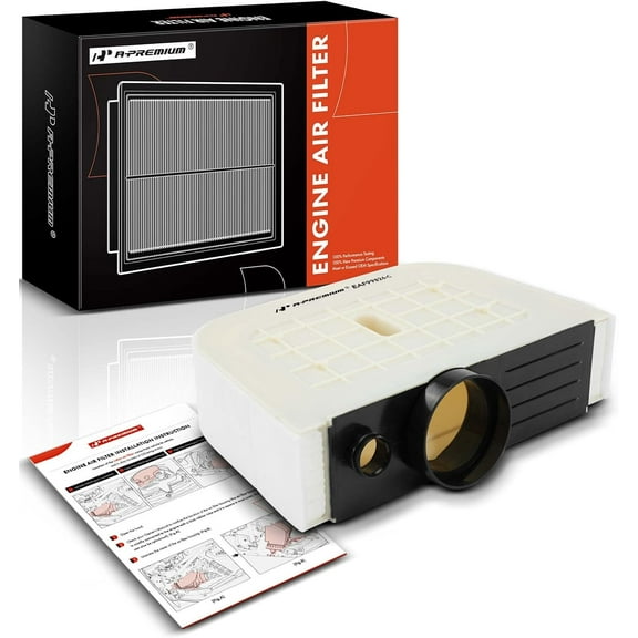 A-Premium Engine Air Filter Compatible with Audi Q7 2016 2017 2018 2019 2020 2021 2022 2.0L 3.0L