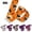 D, variant on Halloween Party Decorations, 1PC Halloween Satin Ribbon B 10 Yards, Printed Craft Ribbon for Wreath DIY Bow