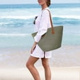 thumbnail image 6 of Kukuzhu Straw Bag for Women Summer Beach Bag Soft Woven Tote Bag Straw Purse Handmade Beach Bag Woven Shoulder Bag, 6 of 6