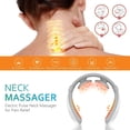 thumbnail image 2 of Electric Pulse Neck Massager for Pain Relief, Intelligent Neck Massage with Heat, Cordless Deep Tissue Trigger Point Massager, Portable Neck Massager for Women Men Gift, 2 of 5