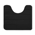 thumbnail image 6 of Non Toilet Floor Mat 16x20,Bath Rug Around Toilet Base,U Shaped Bathroom Floormat,Memory Foam Toilet Floor Rug,Machine Washable, 6 of 7