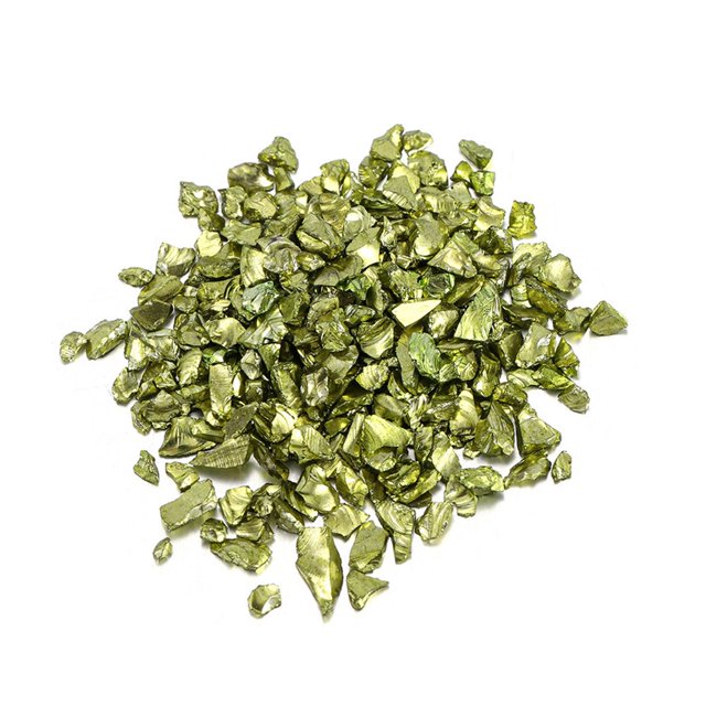 MesaSe 2 Bag Crushed Stone Filler Beautiful Wear Resistant Coloured Glaze Mini Chips Decorative Rocks for Home