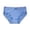 Blue, variant on Women Lace Briefs High Waist Soft Comfy Full Coverage Stretchy Breathable Panties Brief Underwear