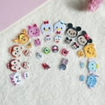 thumbnail image 2 of Bolsa de pegatinas de tela con bordado de computadora con minicabeza de dibujos animados lindos y creativos, bricolaje, bordado de animales creativos, autoadhesivo, 2 of 5