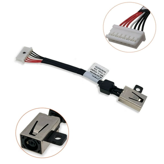 For Dell XPS 15 7590 P56F003 Laptop AC DC IN Power Jack Charging Port Cable