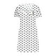 thumbnail image 5 of Mini Vestido de Verano de Manga Corta Cuello Redondo Longitud de la Ternera Media, Fluido Impreso Vestido de Verano Corto Casual, 5 of 5