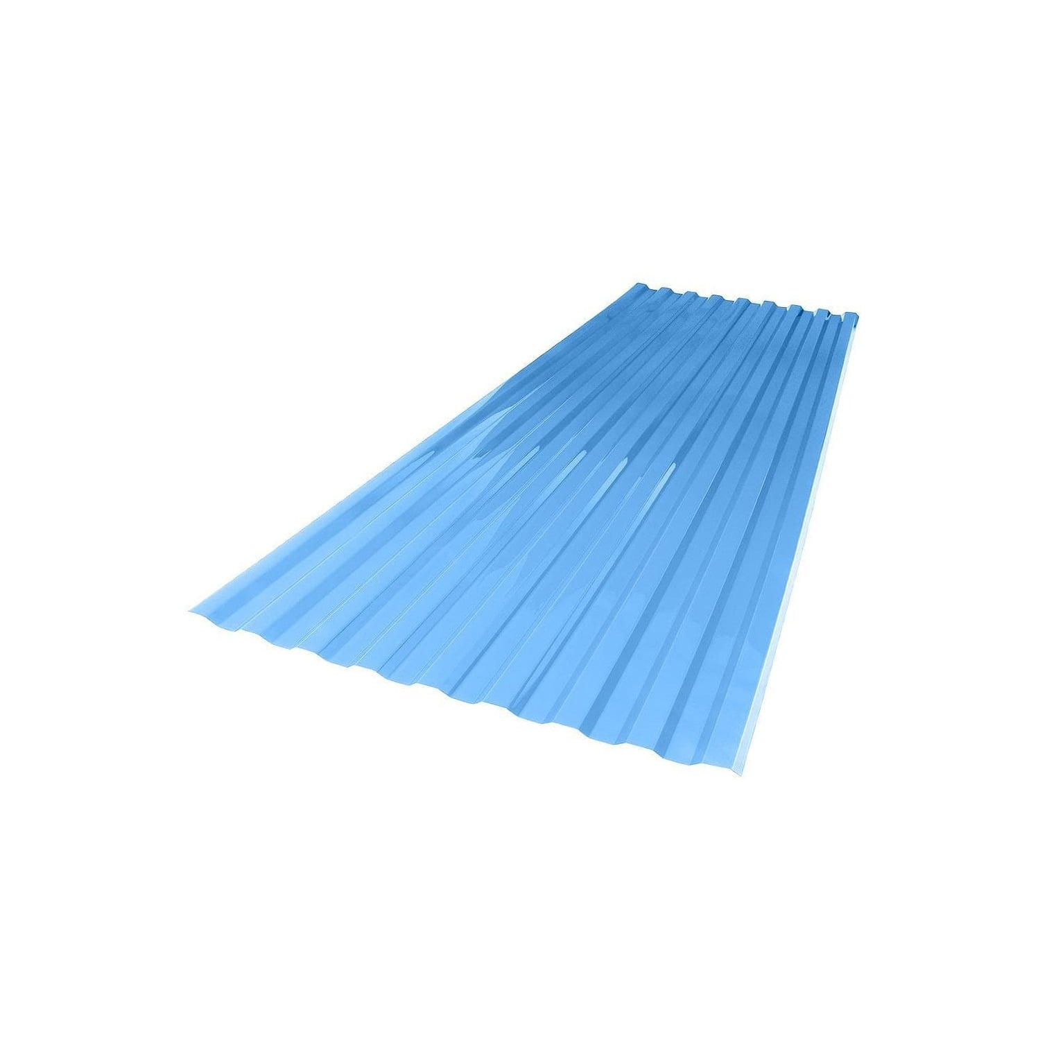 HomeStock In. X 6 Ft. Sky Blue Polycarbonate Roof Panel