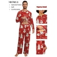 thumbnail image 3 of MINTREUS Couple Christmas Pajama Sets Soft PJs Sets for Couples/Women/Men Matching Sleepwear with Pockets, 3 of 6