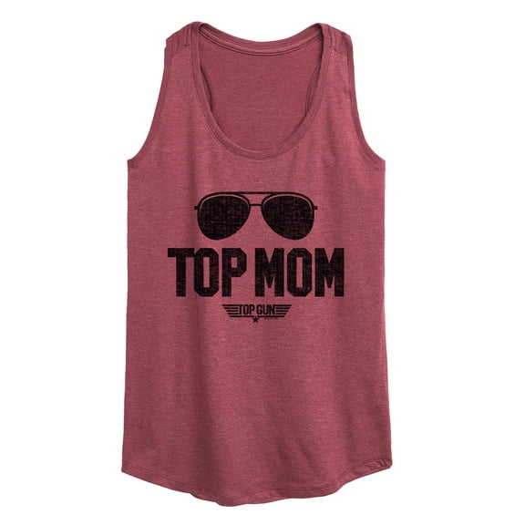 Top Gun - Top Mom - Women's Racerback Graphic Tank