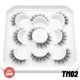 thumbnail image 1 of Grinneya Manga Lashes 10 pares 3D Light Stripe Lashes Natural Look Mink Cat Eye Lashes Paquete de pestañas suaves Pestañas postizas hola suerte unisex, 1 of 2