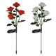 thumbnail image 1 of Luces Solares Con 8 Flores Rosas, Luces Para Exteriores, Impermeables, Con Energía Solar, Luces De Jardín, Decoración De Paisaje Para Jardín, Patio 2 Uds. sonducket HA035549-00, 1 of 6
