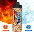 thumbnail image 5 of Yiaed Fall Autumn Print Sports Insulated Kettle Bottle Reusable Stainless Steel Insulated Cup, Outdoor Portable Casual Stainless Steel Insulation Cup, 5 of 7
