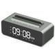 thumbnail image 1 of Reloj dual estéreo casero del altavoz del altavoz del despertador del espejo del LED del tenedor del teléfono móvil de Bluetooth, 1 of 7