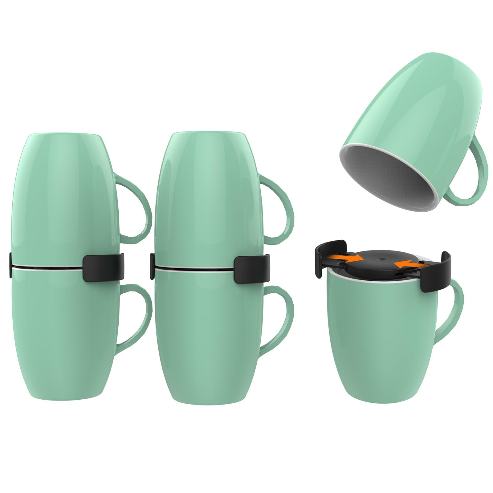 Coffee Mug Organizer, Mug Organizer for Kitchen Shelf