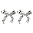 thumbnail image 5 of Fiudx Pendientes En Oro, Alegría En Aleación En Forma de Lazo, Ligeros y Uso Diario, Ideales Como Regalo de Moda, para San Valentín o El Día de La Madre, Accesorio de Moda para Mujer, Incluye Una Bon, 5 of 5